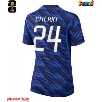 Franța Rayan Cherki #24 Echipament de Fotbal Replică Mondial 2026 Femei Acasa
